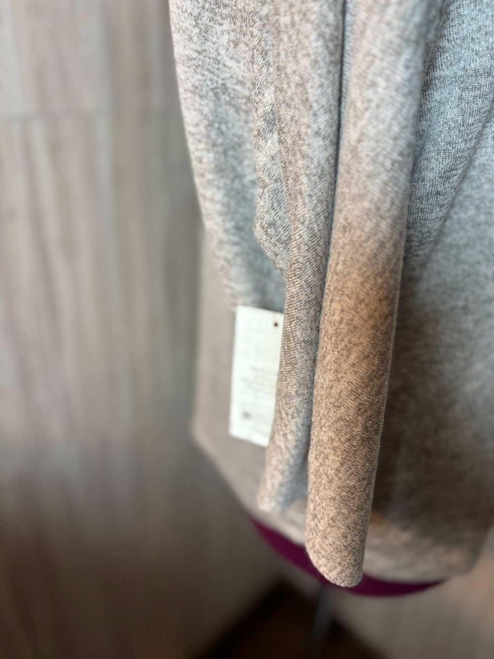 Gray Women's Pullover Top with Sunflower Embroidery - Picture 4 of 7